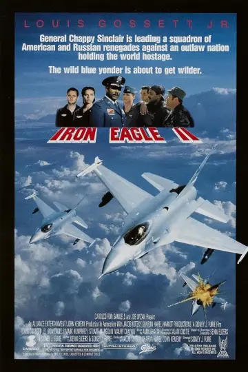 Plakat do filmu "Żelazny Orzeł II" #403880