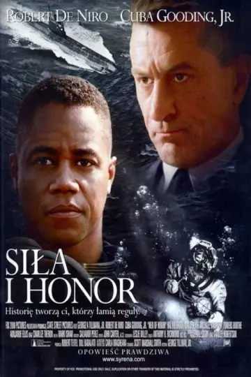 Plakat do filmu "Siła i Honor" #653960