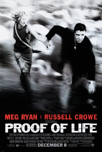 Plakat do filmu "Dowód życia" #900885
