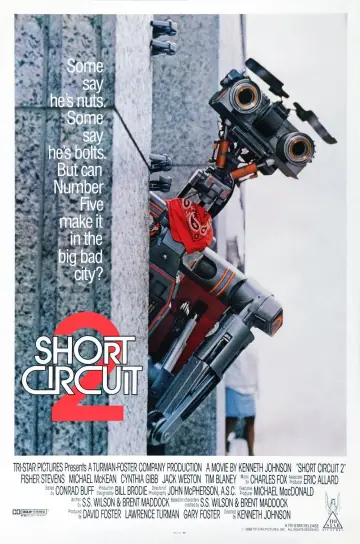 Plakat do filmu "Krótkie spięcie 2" #937514
