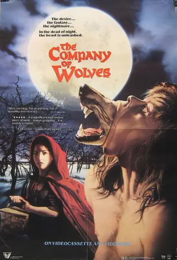 Plakat do filmu "Towarzystwo wilków" #838388