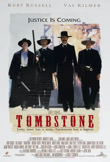 Plakat do filmu "Tombstone" #205659