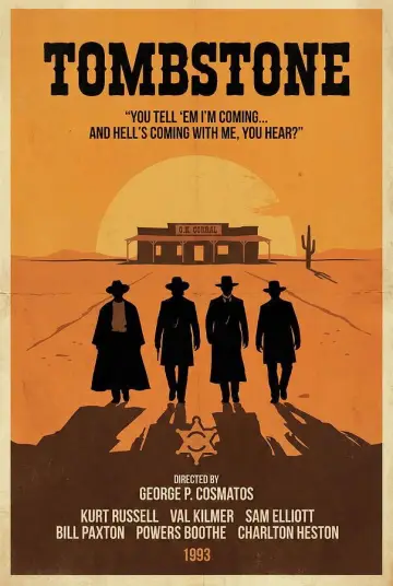 Plakat do filmu "Tombstone" #647606