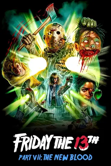 Plakat do filmu "Piątek trzynastego 7: Nowa Krew" #714225