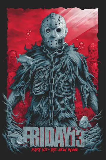 Plakat do filmu "Piątek trzynastego 7: Nowa Krew" #85484