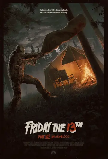 Plakat do filmu "Piątek trzynastego 7: Nowa Krew" #893337