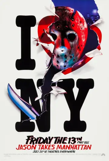 Plakat do filmu "Piątek trzynastego 8: Jason Zdobywa Manhattan" #333576