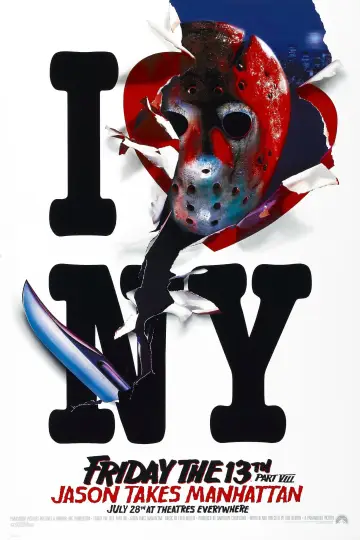 Plakat do filmu "Piątek trzynastego 8: Jason Zdobywa Manhattan" #333581