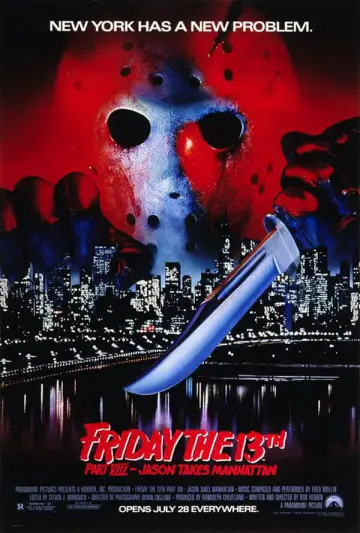 Plakat do filmu "Piątek trzynastego 8: Jason Zdobywa Manhattan" #333588