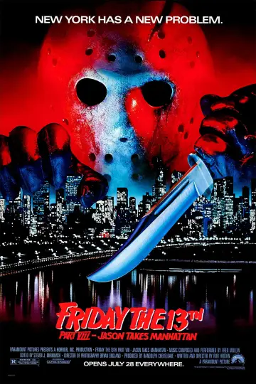 Plakat do filmu "Piątek trzynastego 8: Jason Zdobywa Manhattan" #874774