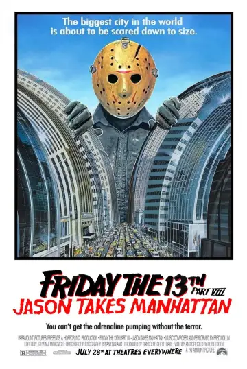 Plakat do filmu "Piątek trzynastego 8: Jason Zdobywa Manhattan" #874778