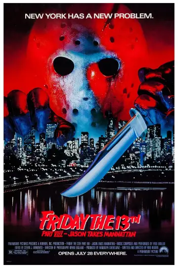 Plakat do filmu "Piątek trzynastego 8: Jason Zdobywa Manhattan" #874779