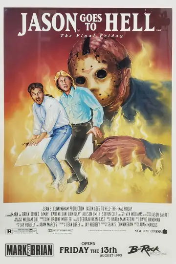 Plakat do filmu "Piątek trzynastego 9: Jason idzie do piekła" #863133