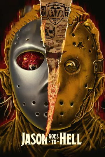 Plakat do filmu "Piątek trzynastego 9: Jason idzie do piekła" #863149