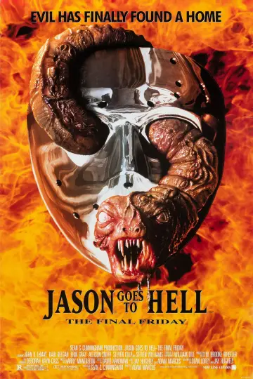 Plakat do filmu "Piątek trzynastego 9: Jason idzie do piekła" #863155
