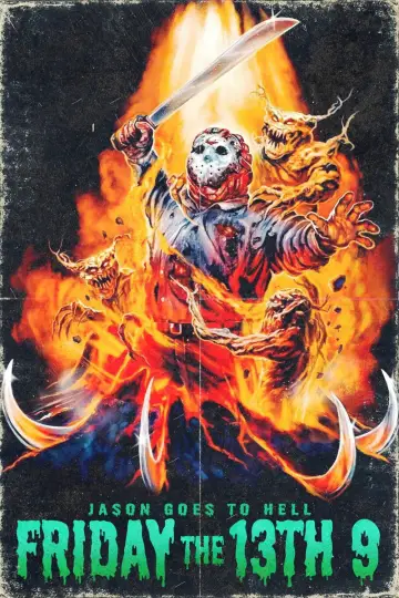 Plakat do filmu "Piątek trzynastego 9: Jason idzie do piekła" #87076