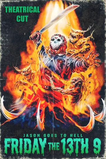 Plakat do filmu "Piątek trzynastego 9: Jason idzie do piekła" #87086