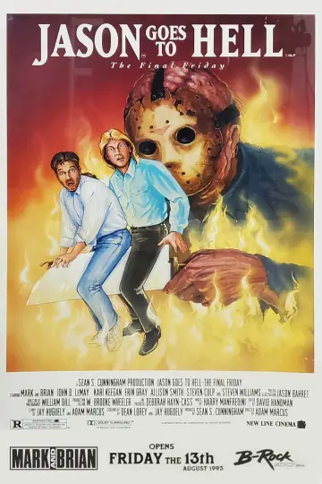 Plakat do filmu "Piątek trzynastego 9: Jason idzie do piekła" #87097