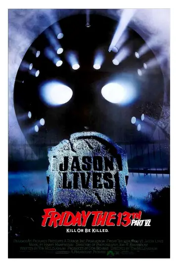Plakat do filmu "Piątek trzynastego 6: Jason Żyje" #669795