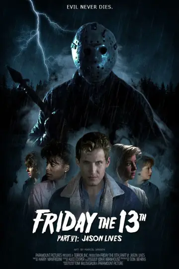 Plakat do filmu "Piątek trzynastego 6: Jason Żyje" #669806