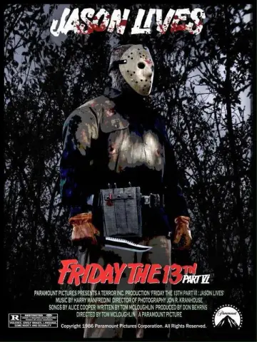 Plakat do filmu "Piątek trzynastego 6: Jason Żyje" #669808