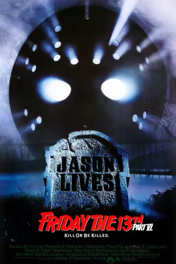Plakat do filmu "Piątek trzynastego 6: Jason Żyje" #71503