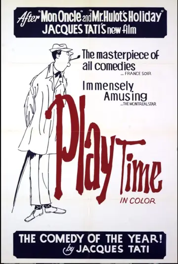 Plakat do filmu "PlayTime" #188693