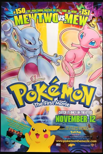 Plakat do filmu "Pokémon: Film pierwszy" #671525