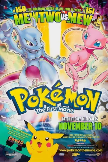 Plakat do filmu "Pokémon: Film pierwszy" #671527