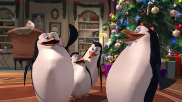 Zasłona do filmu "Pingwiny z Madagaskaru: Misja Świąteczna" #257391