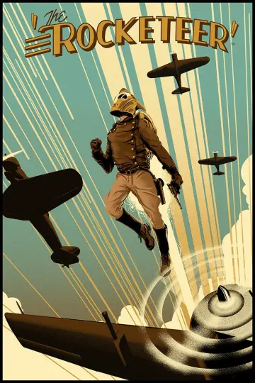 Plakat do filmu "Człowiek Rakieta" #891804