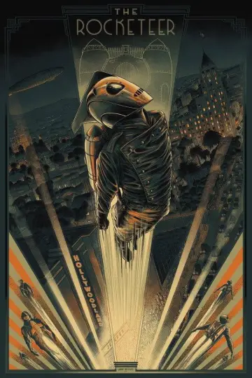 Plakat do filmu "Człowiek Rakieta" #891806