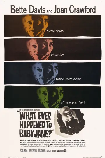 Plakat do filmu "Co się Zdarzyło Baby Jane?" #130095