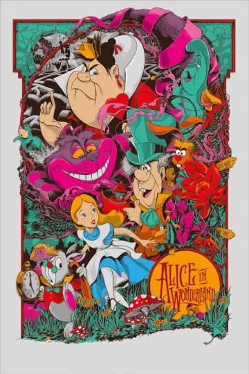 Plakat do filmu "Alicja w Krainie Czarów" #49913