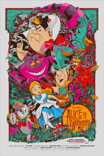 Plakat do filmu "Alicja w Krainie Czarów" #49925