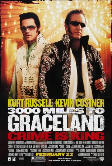 Plakat do filmu "3000 mil do Graceland" #355275
