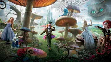 Zasłona do filmu "Alicja w Krainie Czarów" #271434