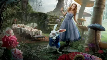 Zasłona do filmu "Alicja w Krainie Czarów" #271436