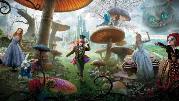 Zasłona do filmu "Alicja w Krainie Czarów" #271438