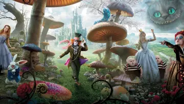 Zasłona do filmu "Alicja w Krainie Czarów" #271445