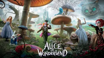 Zasłona do filmu "Alicja w Krainie Czarów" #27201
