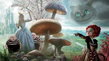 Zasłona do filmu "Alicja w Krainie Czarów" #584343