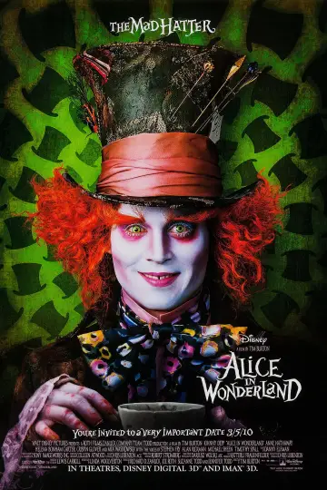 Plakat do filmu "Alicja w Krainie Czarów" #584419