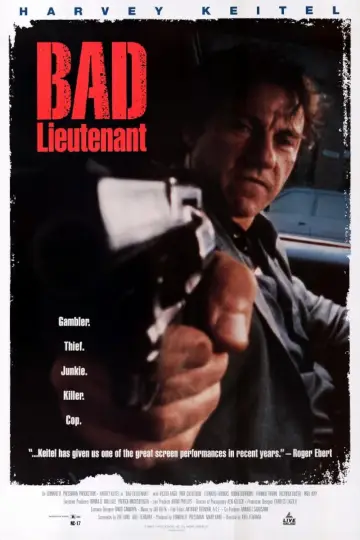 Plakat do filmu "Zły Porucznik" #992101