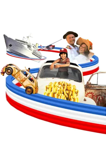 Plakat do filmu "Garbi jedzie do Rio" #383373