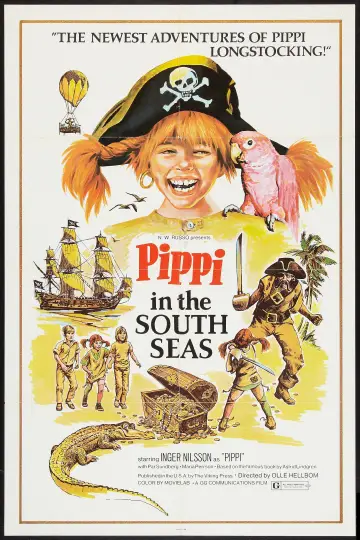 Plakat do filmu "Pippi wśród piratów" #1048191