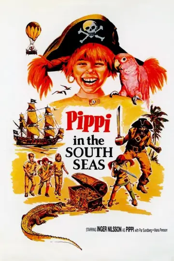 Plakat do filmu "Pippi wśród piratów" #154885