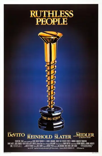 Plakat do filmu "Ruthless People" #277086