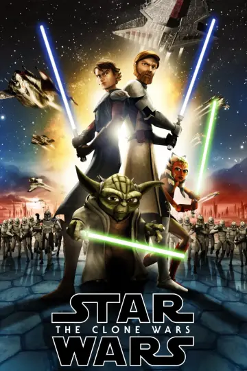 Plakat do filmu "Gwiezdne wojny: Wojny klonów" #102593