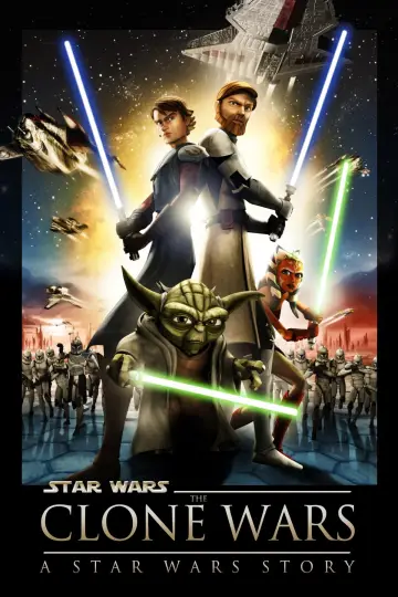 Plakat do filmu "Gwiezdne wojny: Wojny klonów" #102594